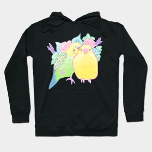 Snuggling Budgies Hoodie